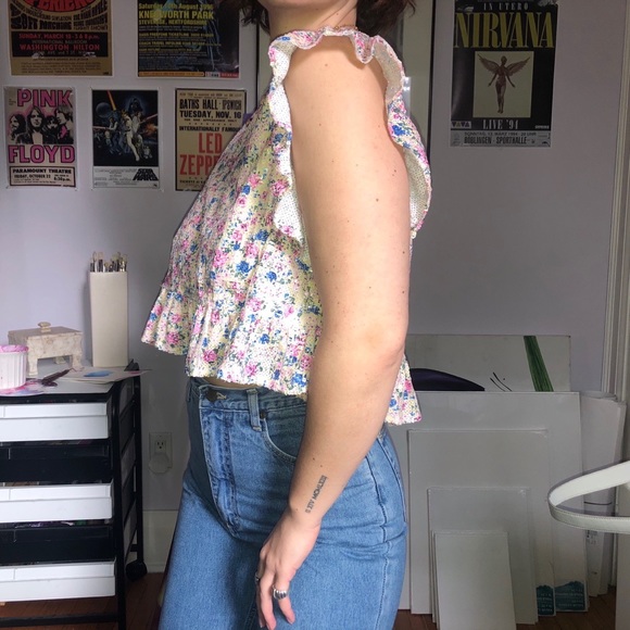 Zara Sequin top - Picture 4 of 4